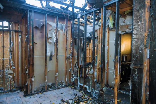 Professional Soot Cleanup technician working in Glenside, PA